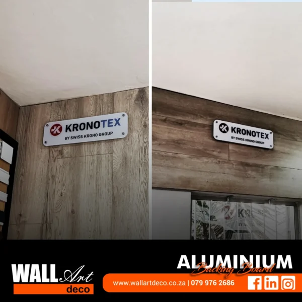 Illuminated Signs Aluminium Backing Board 4