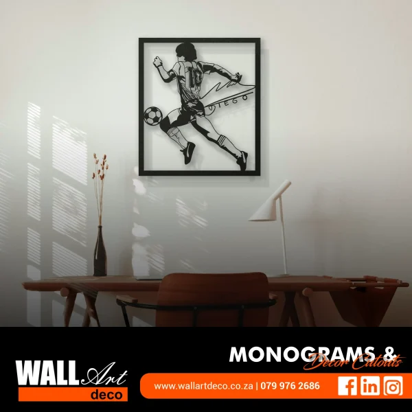 Diego Playing Soccer